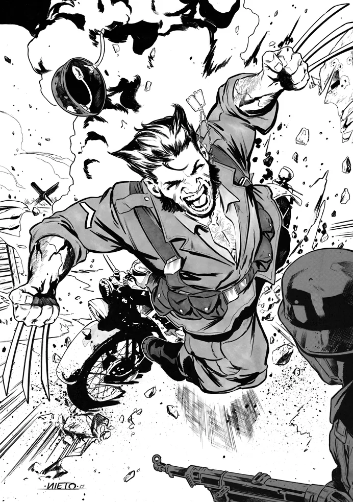 HELLHUNTERS WOLVERINE (ILLUSTRATION) 2025