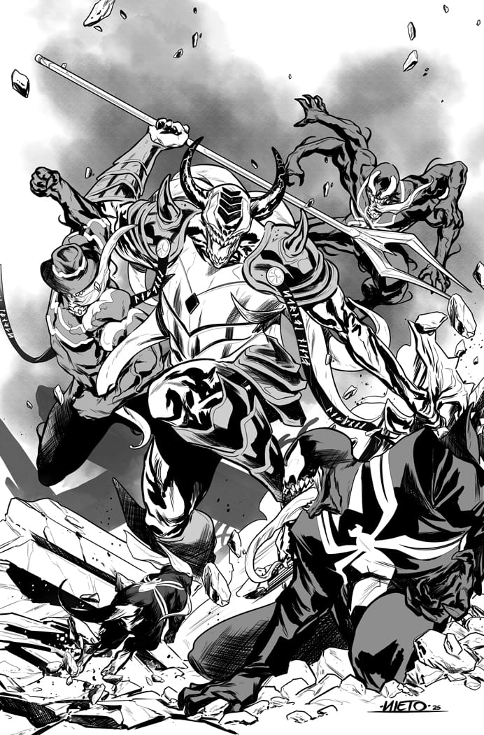 EDGE OF VENOMVERSE #1 COVER (MARVEL COMICS) 2025